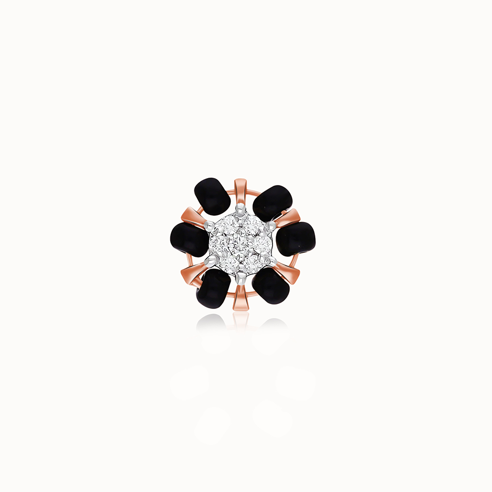 Modern Diamond Nose Pin