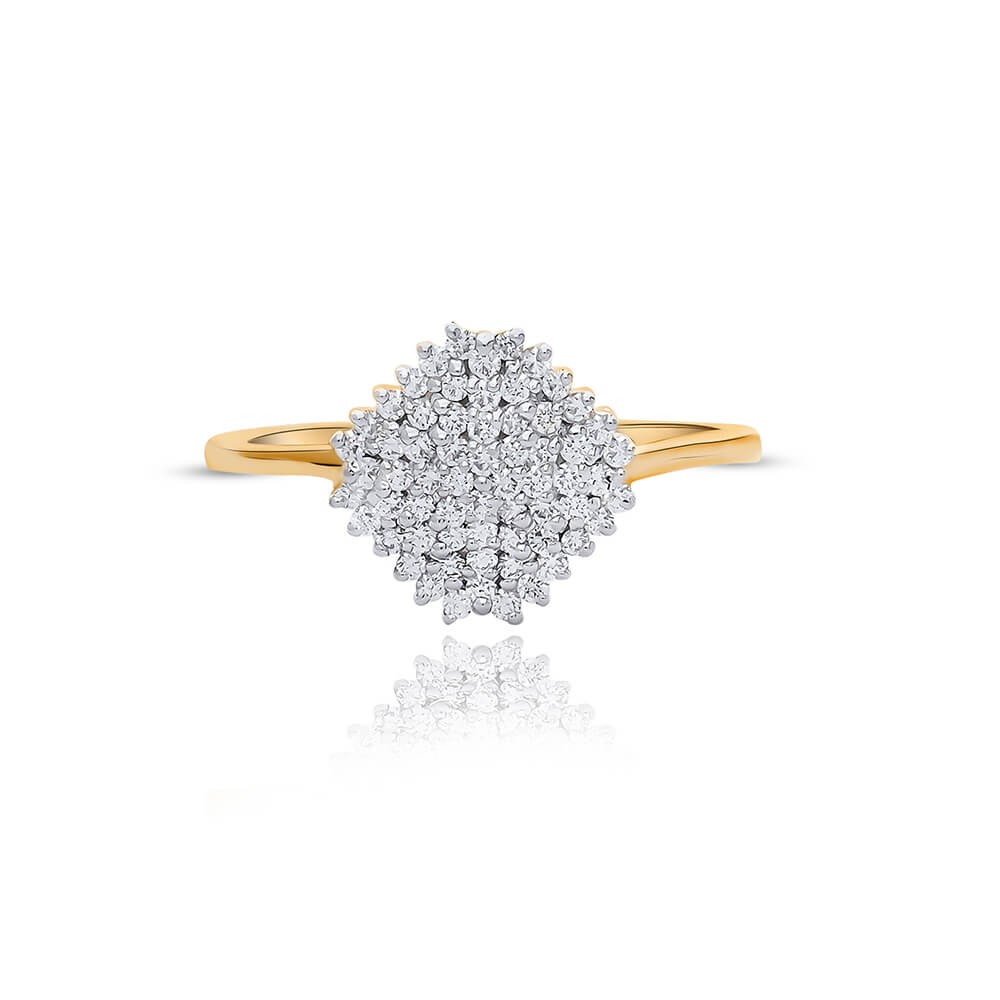 Annale Gold and Diamond Ring